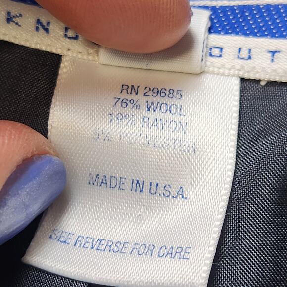 Vtg Pendleton Blazer Womens Sz 6 Wool Plaid Tweed Lined Twee Academia Jacket - Picture 12 of 15